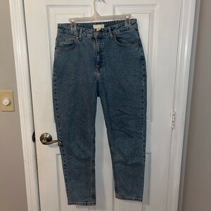 H&M Blue Straight Leg Jeans